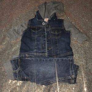 🐝 Toddler Arizona Jean Jacket set 3MO